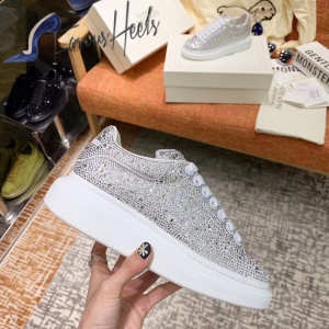 ALEXANDER MCQUEEN crystal sneakers AMCQSN-CRY35445891